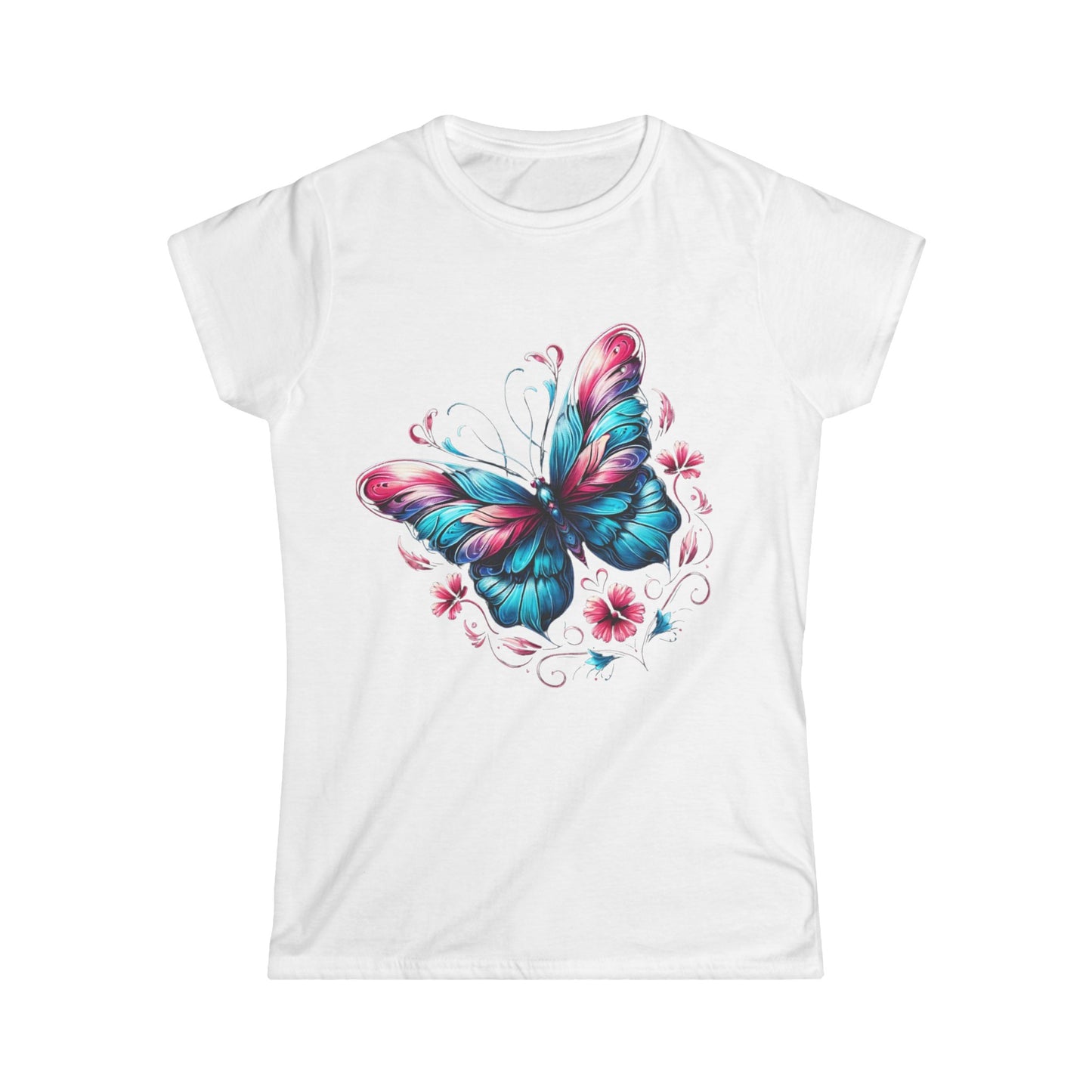 Butterflies Women's Softstyle Tee