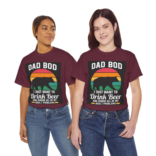 Dad Bod - Unisex Heavy Cotton Tee