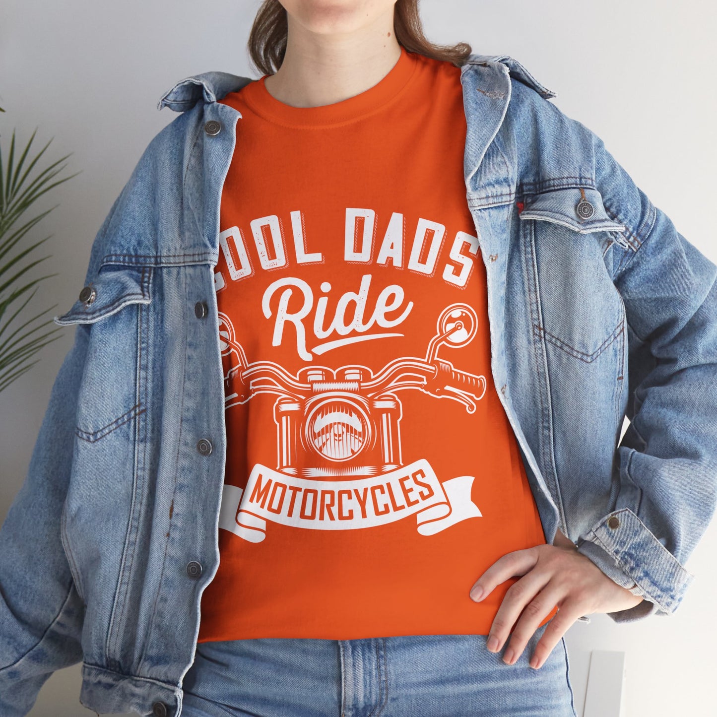 Cool Dads Ride - Unisex Heavy Cotton Tee