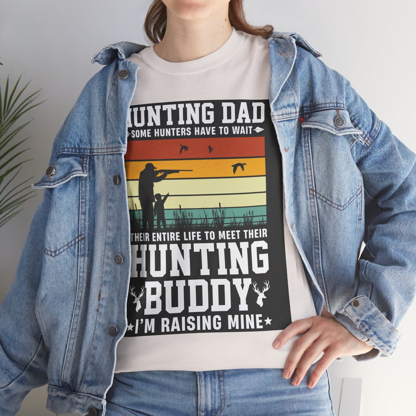 Hunting Dad - Unisex Heavy Cotton Tee