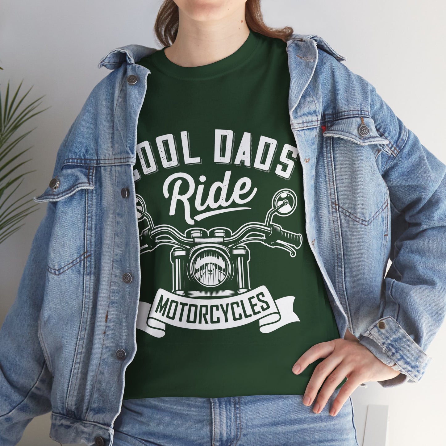 Cool Dads Ride - Unisex Heavy Cotton Tee