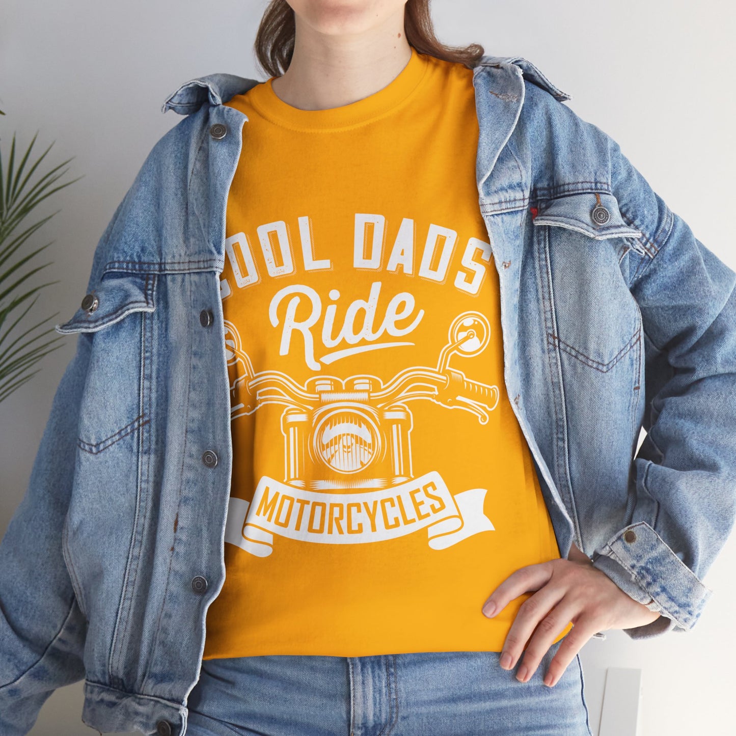 Cool Dads Ride - Unisex Heavy Cotton Tee