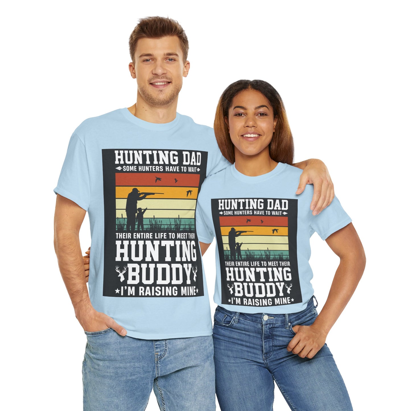 Hunting Dad - Unisex Heavy Cotton Tee