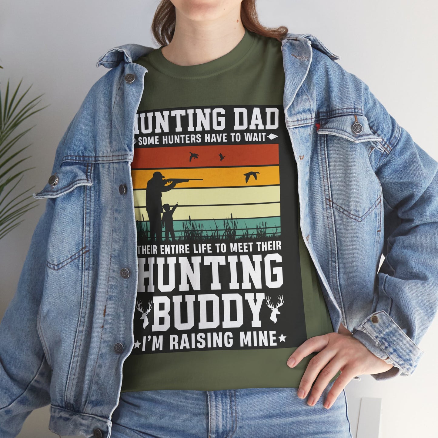 Hunting Dad - Unisex Heavy Cotton Tee