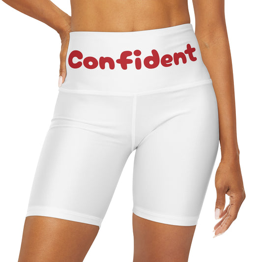 Confident High Waisted Yoga Shorts