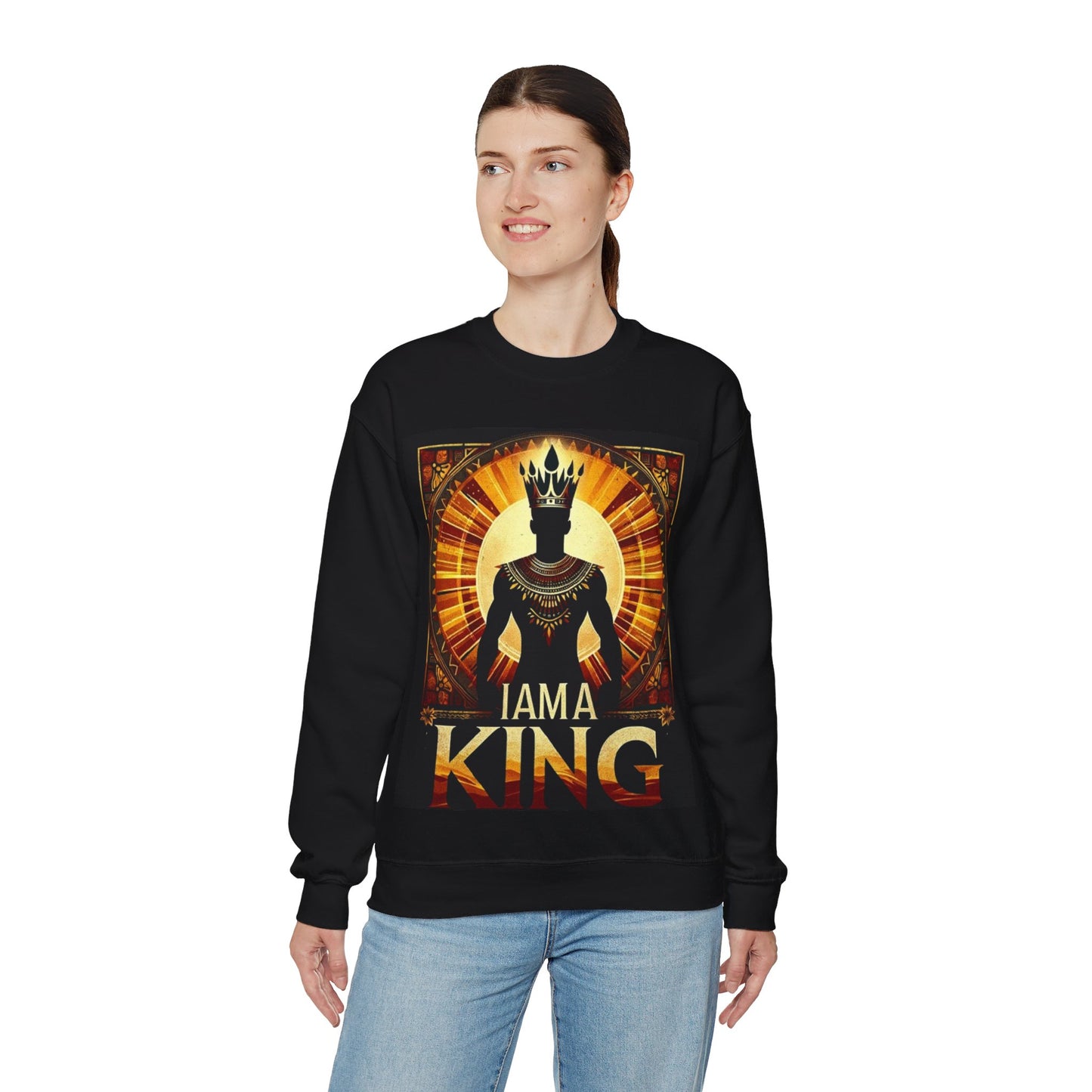 King Unisex Heavy Blend™ Crewneck Sweatshirt