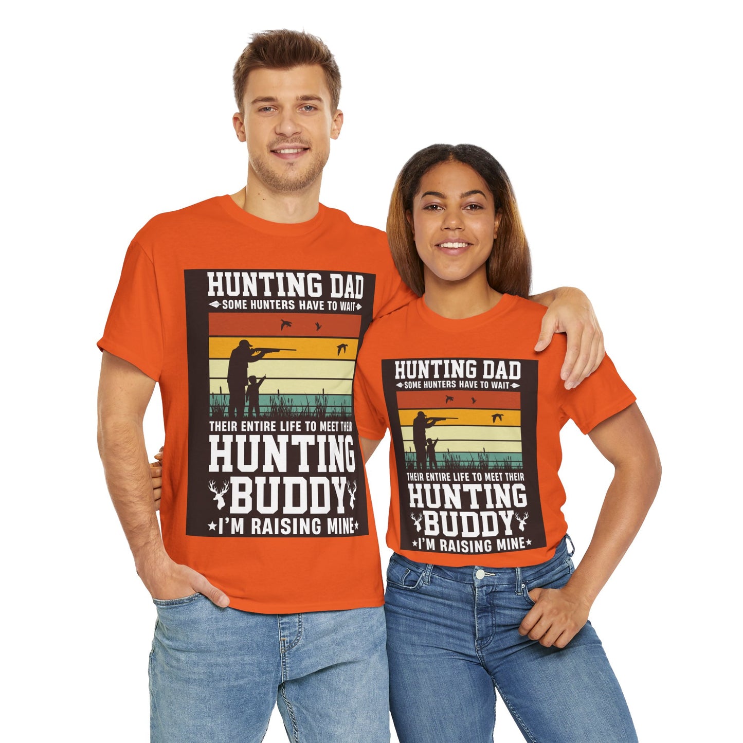 Hunting Dad - Unisex Heavy Cotton Tee