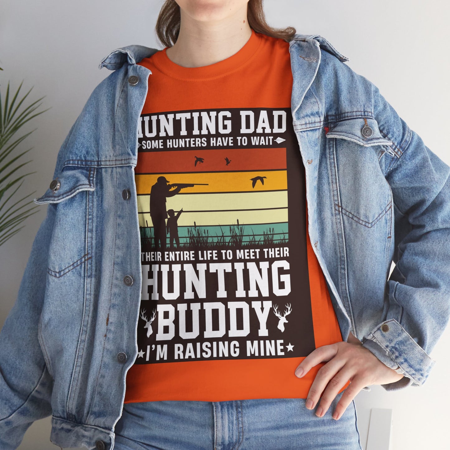 Hunting Dad - Unisex Heavy Cotton Tee